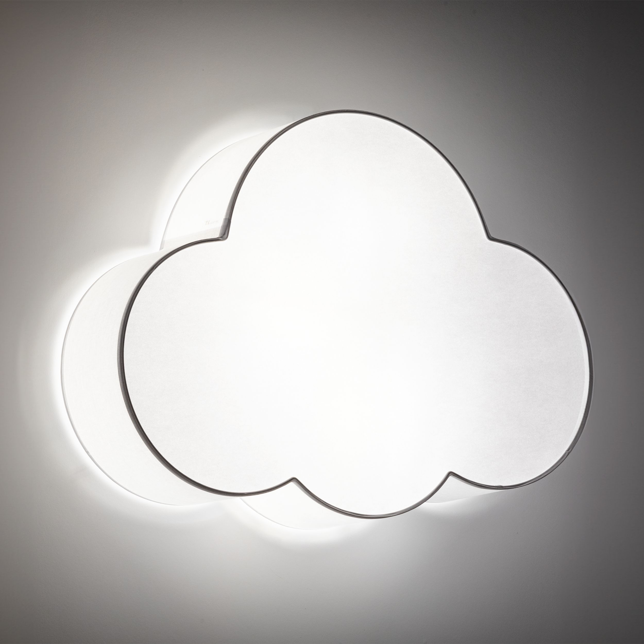 Plafon / Kinkiet CLOUD biały z tkaniny w kształcie chmury 62x45x13cm - TK_1533