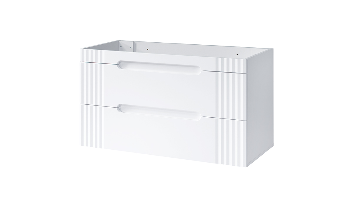 Szafka pod umywalkę FIJI biała 120x62x45cm - FIJI_WHITE_82-120-D-2S