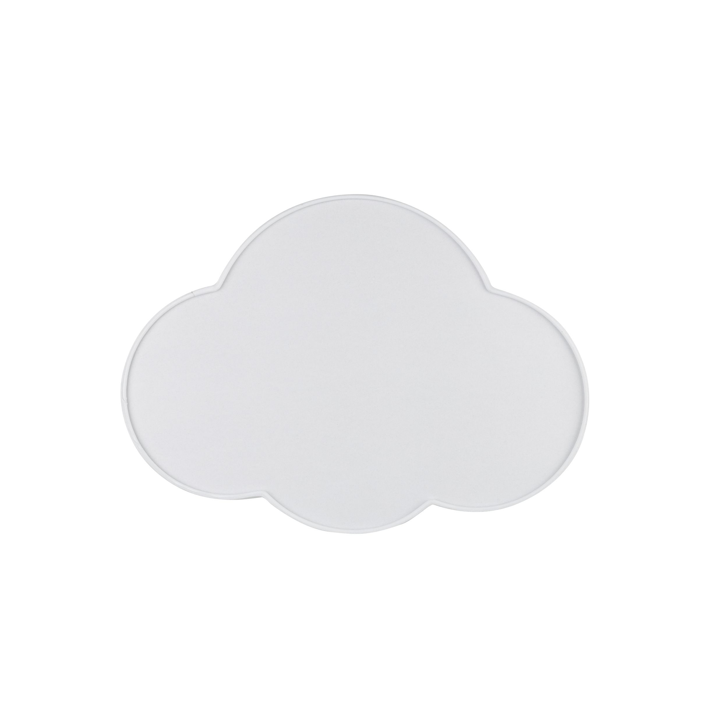 Plafon / Kinkiet CLOUD biały z tkaniny w kształcie chmury 41x31x13cm - TK_4228