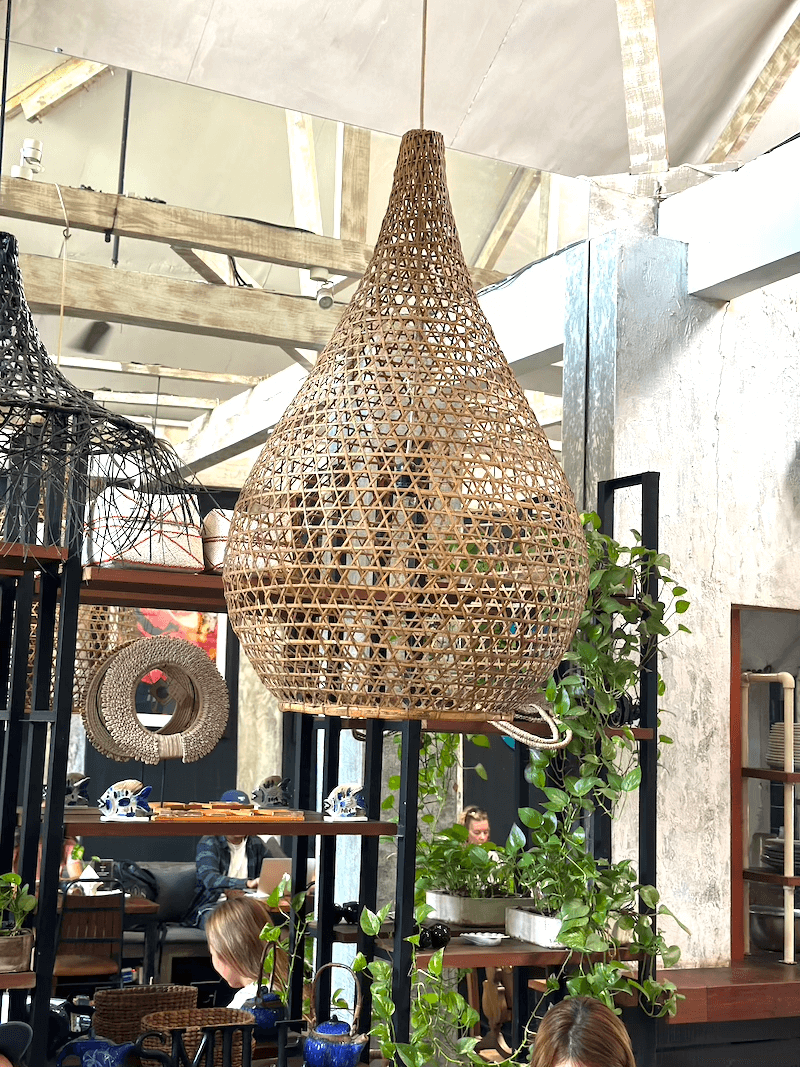 BOHO LAMPA STOŻEK DUŻA