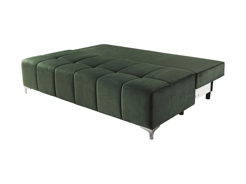 Sofa 3-os rozkładana, z funkcją spania Sinus Vera 11 granatowy - SINUS-3FBA-VERA11NAVY