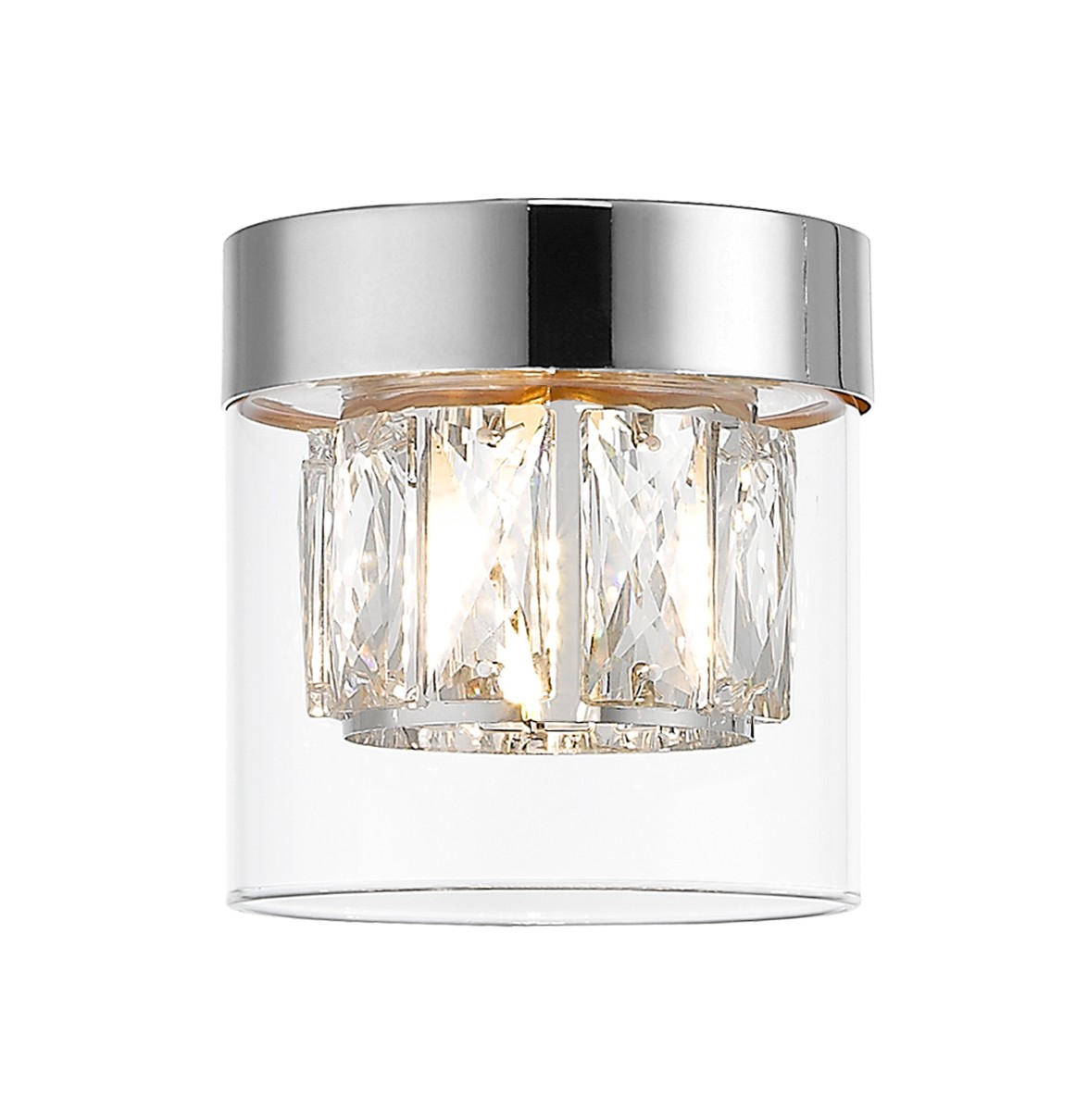 GEM LAMPA SUFITOWA CHROME