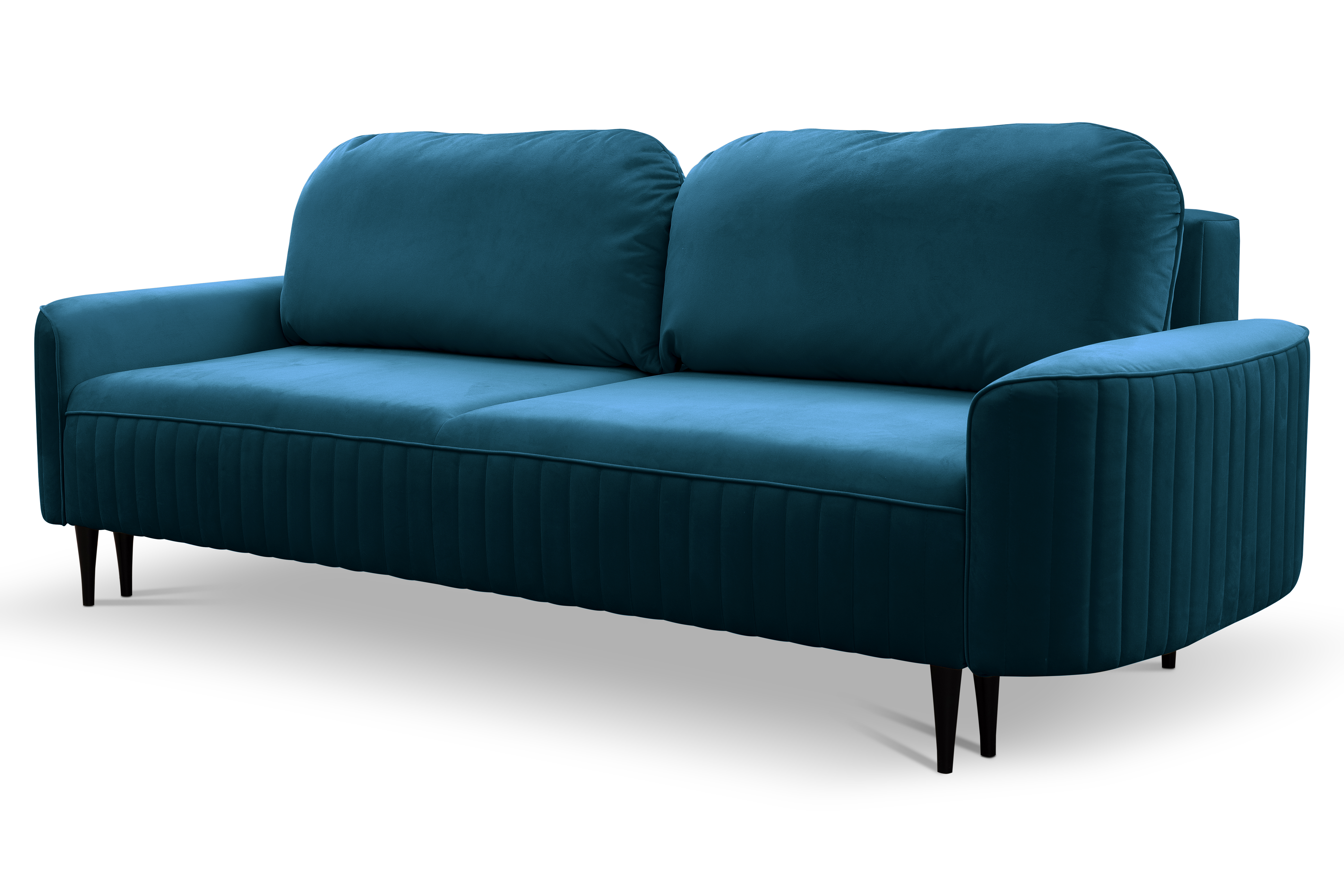 Sofa rozkładana VENA tkanina VELLUTO 11 niebieski