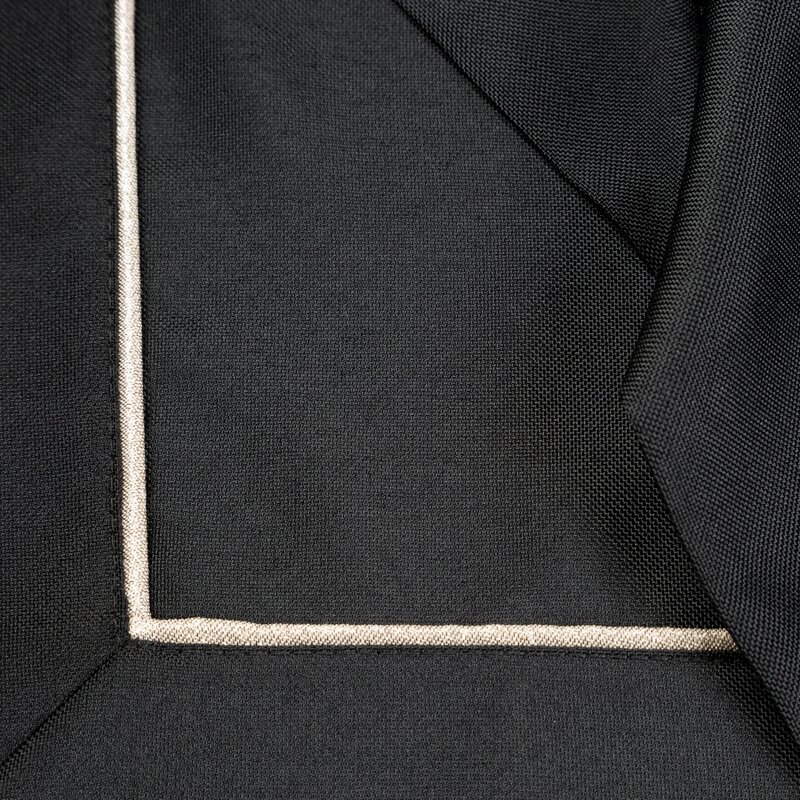 OBRUS MADELE 85 X 85 CM CZARNY - EU_392524