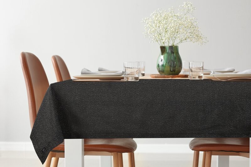 OBRUS STELLA 1 145 X 260 CM CZARNY - EU_409905