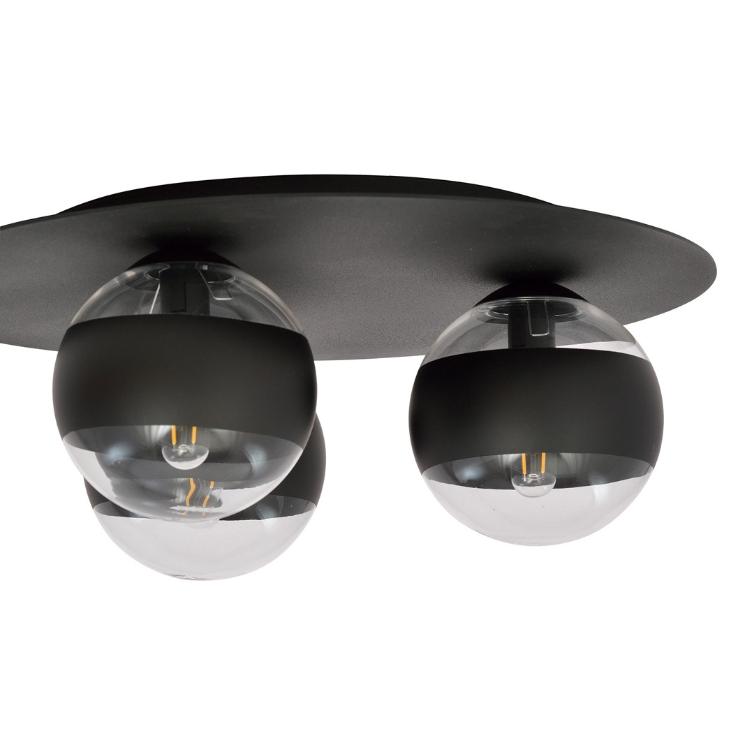 Lampa sufitowa  SOLAR Czarny 1129/3 - 1129/3