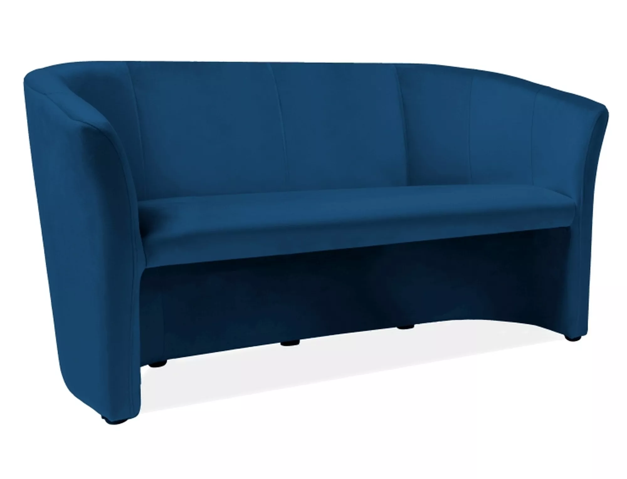 Sofa trzyosobowa TM-3 Velvet granatowy - TM3V86