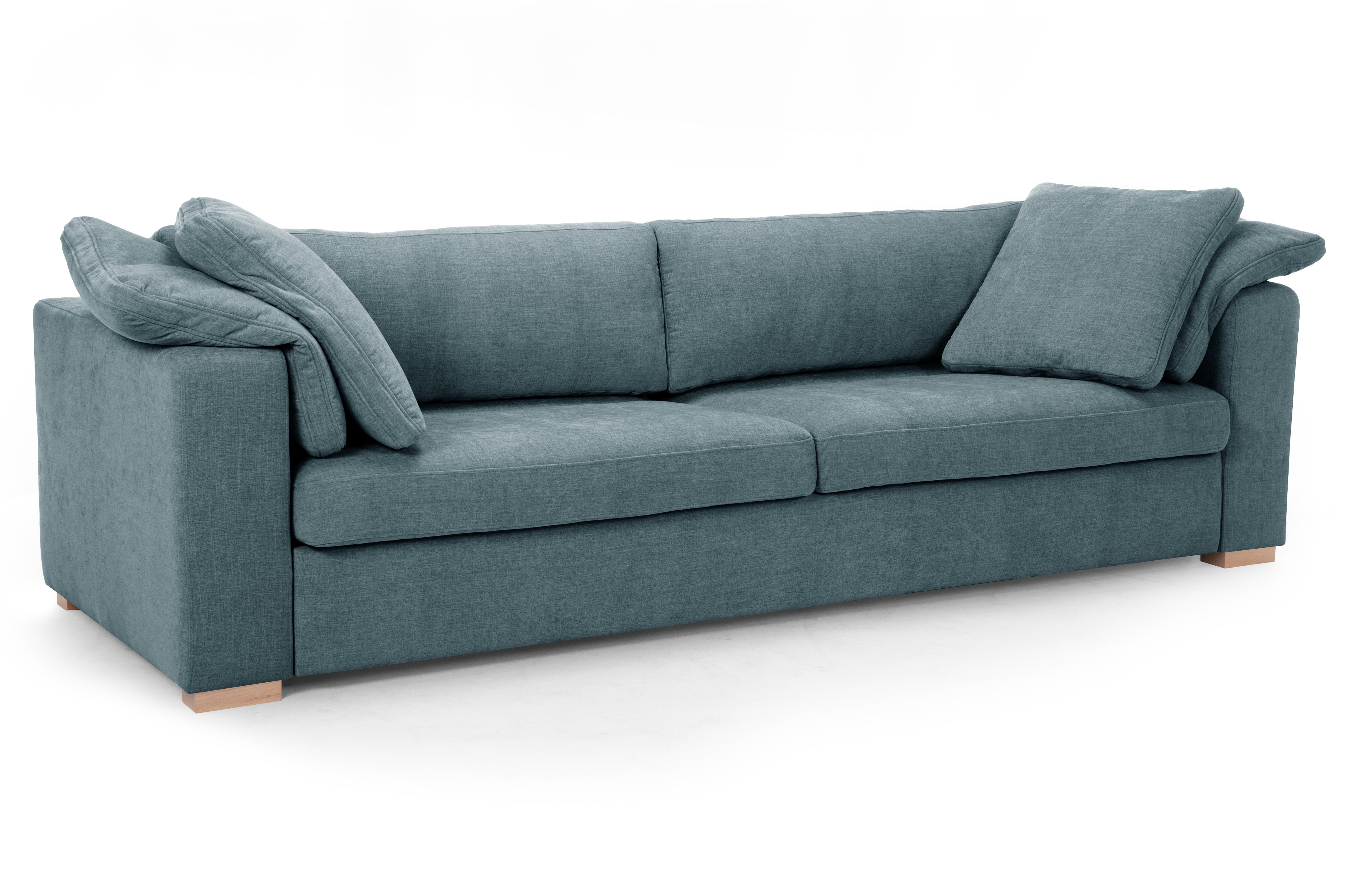 Sofa rozkładana Macaroni niebieskam MEBLEX