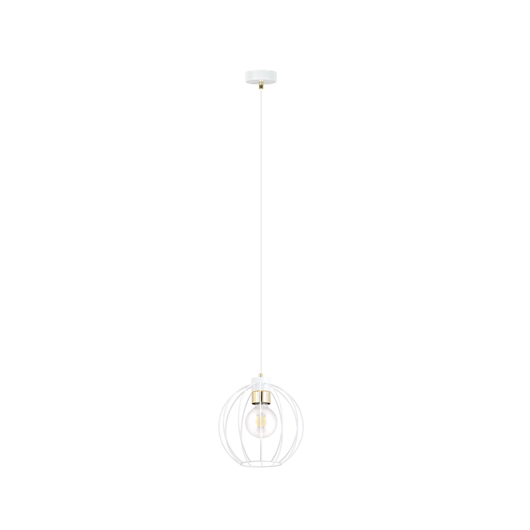 Lampa wisząca GINO Biały/Złoty 1223/1 - 1223/1