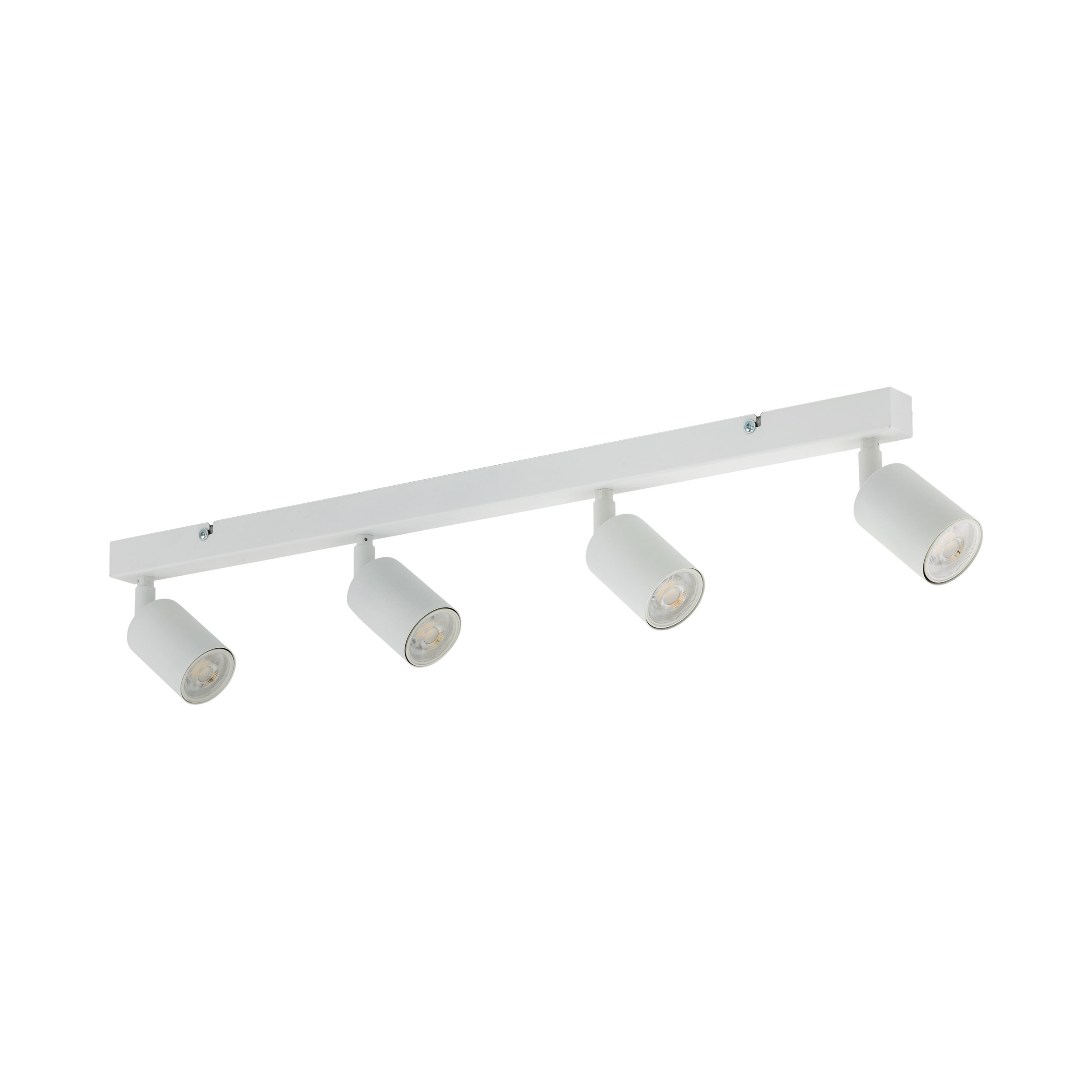 Lampa sufitowa TOP biała regulowana na metalowej listwie 83x17x15cm