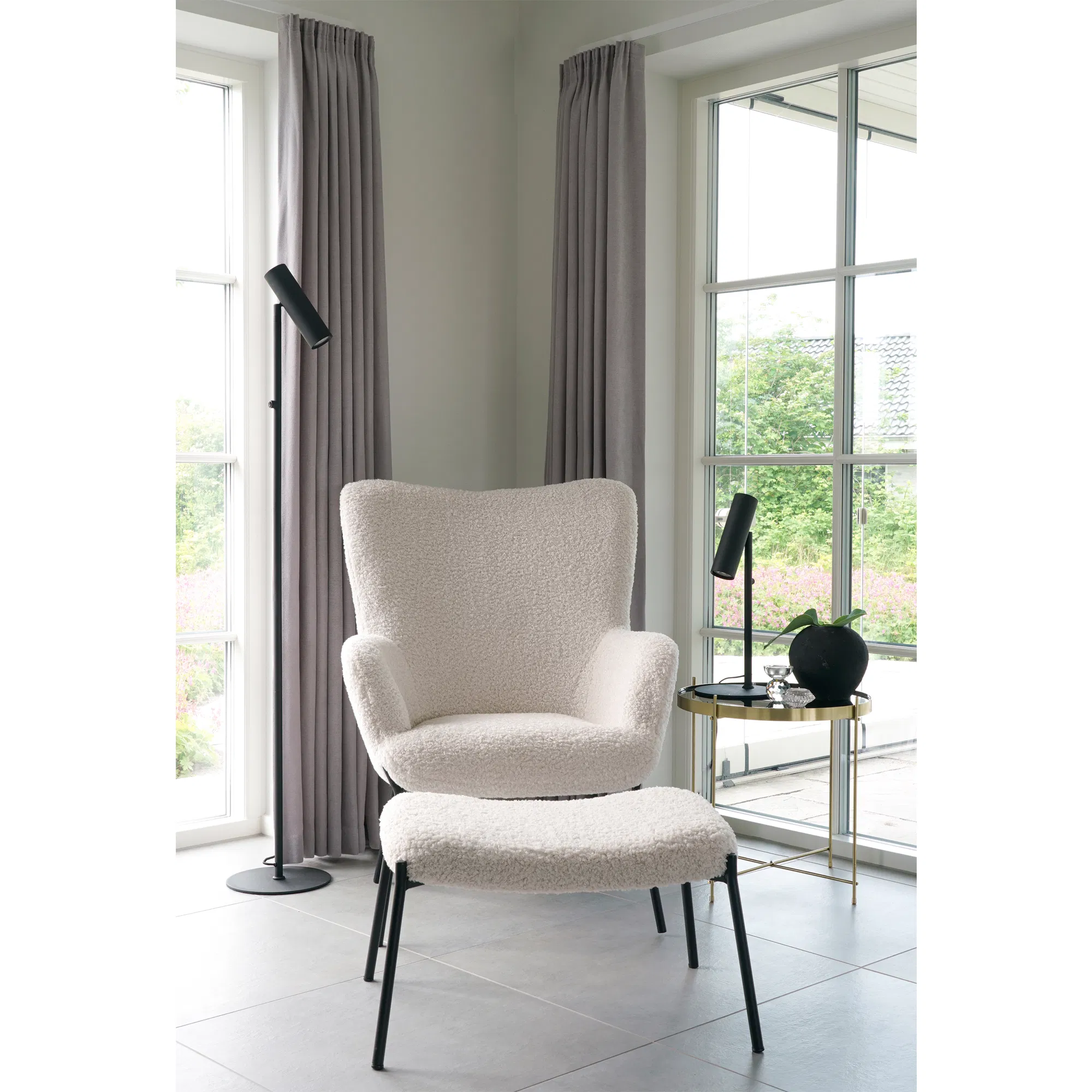 Lampa biurkowa PARIS 1 - czarna - 6409101