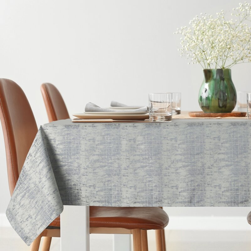 OBRUS ALINA 140 X 220 CM SREBRNY