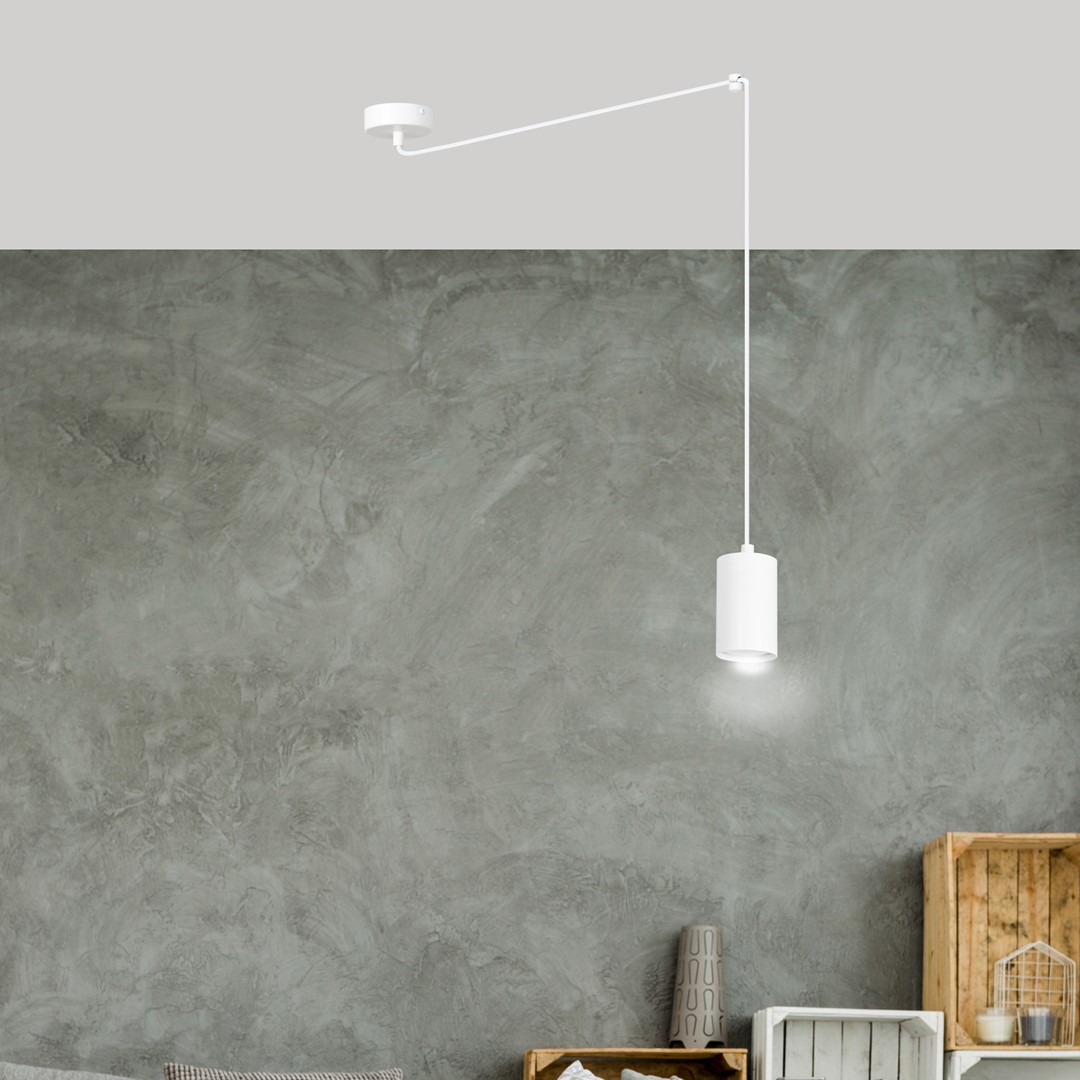 Lampa wisząca  TRAKER Biały 525/1 - 525/1