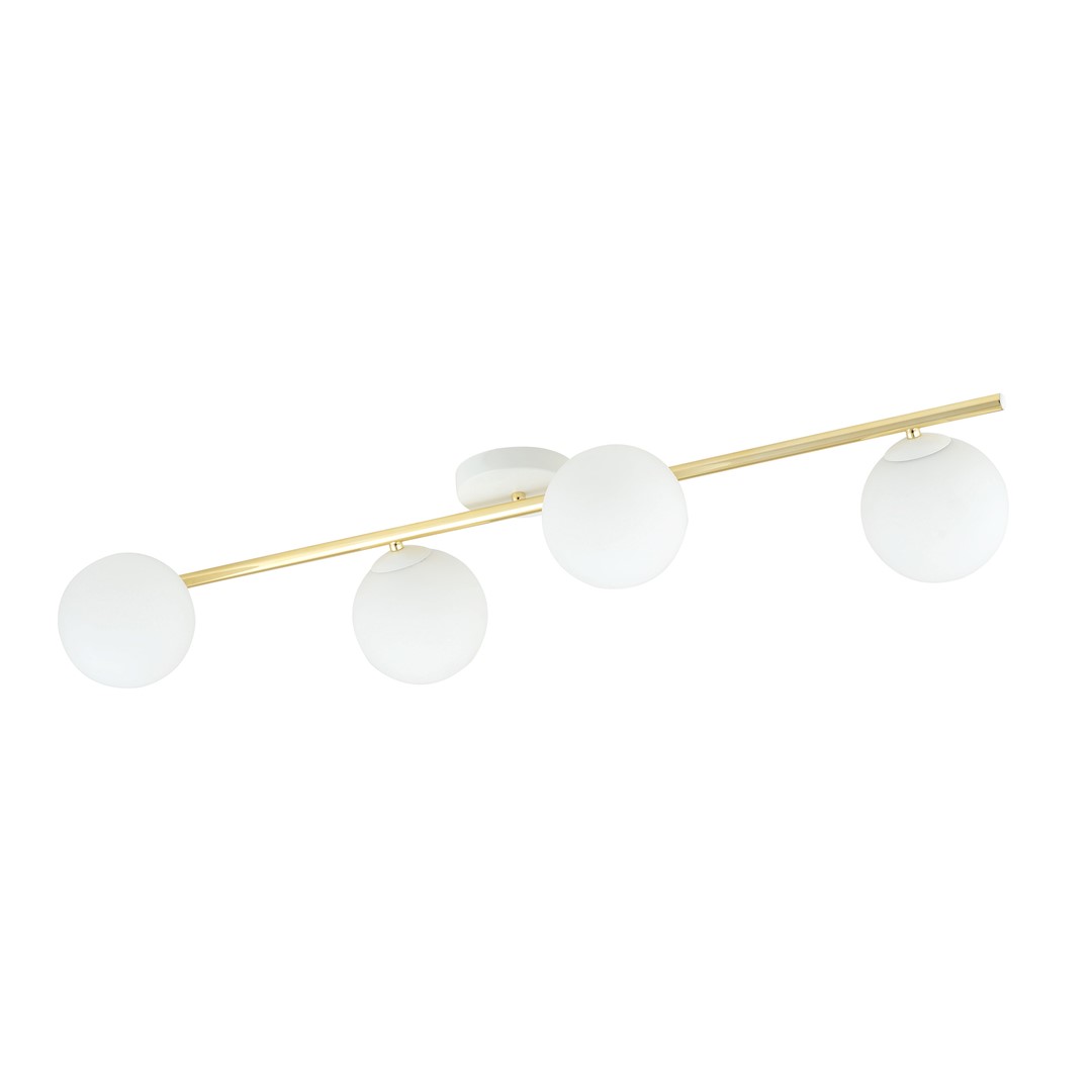 Lampa sufitowa  SPLENDI Biały,Złoty 1249/4