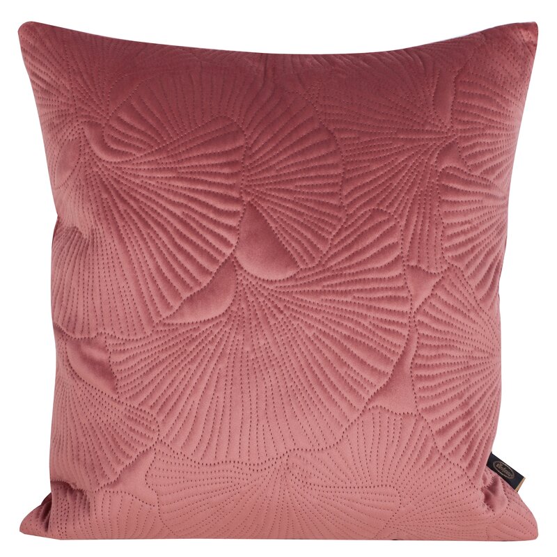 POSZEWKA VELVET 45 X 45 CM CIEMNORÓŻOWY