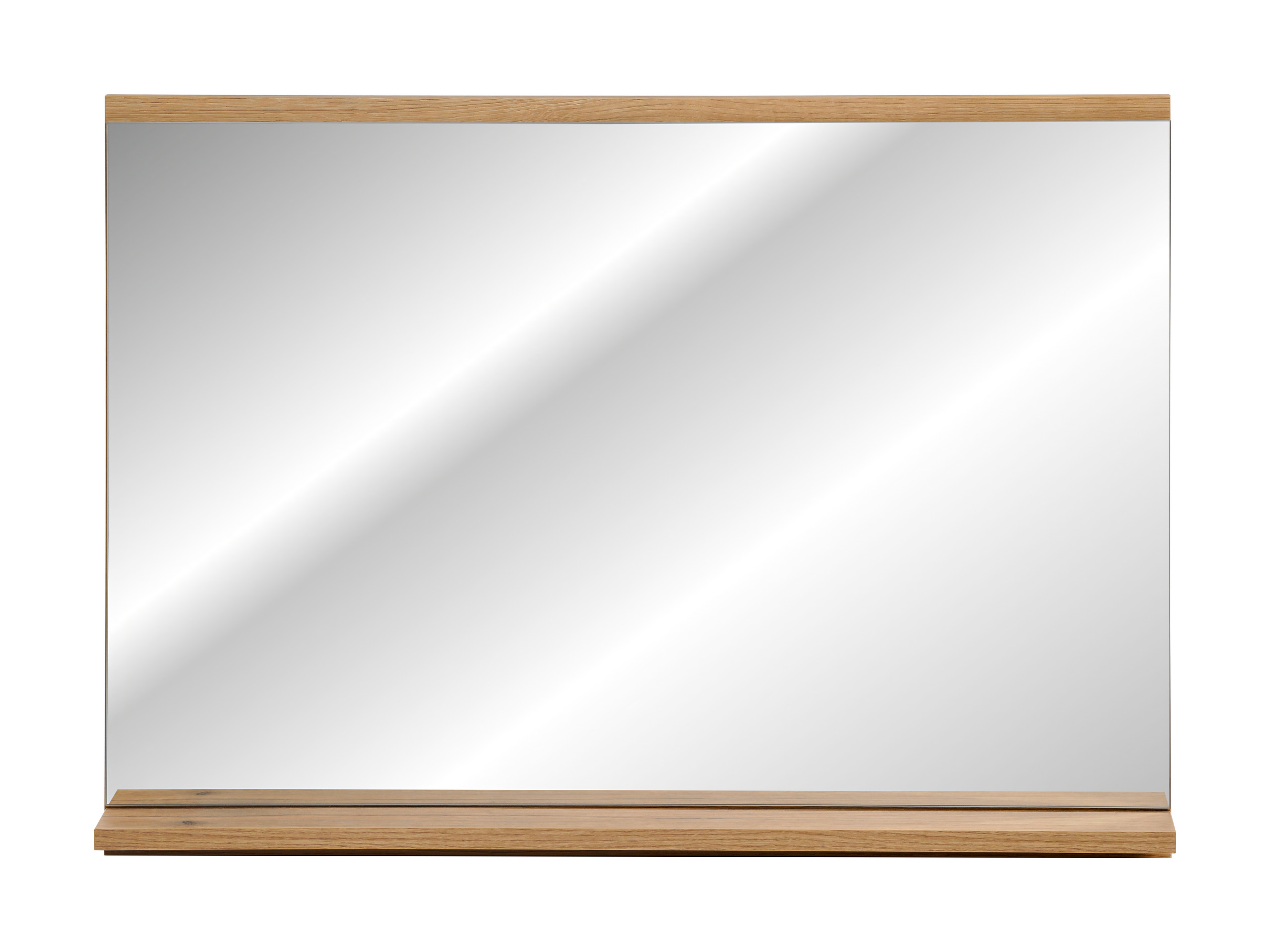 Lustro z półką bez ramy NOVA OAK 80 cm - NOVA_OAK_A_84-80