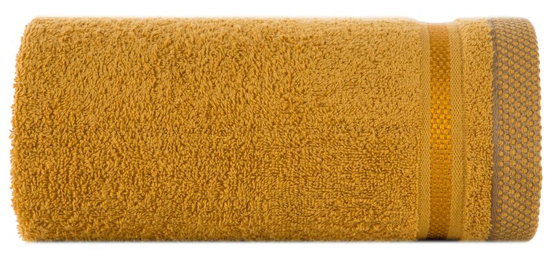 RĘCZNIK ABBIE (08) 40 X 60 CM CIEMNOŻÓŁTY - EU_454225