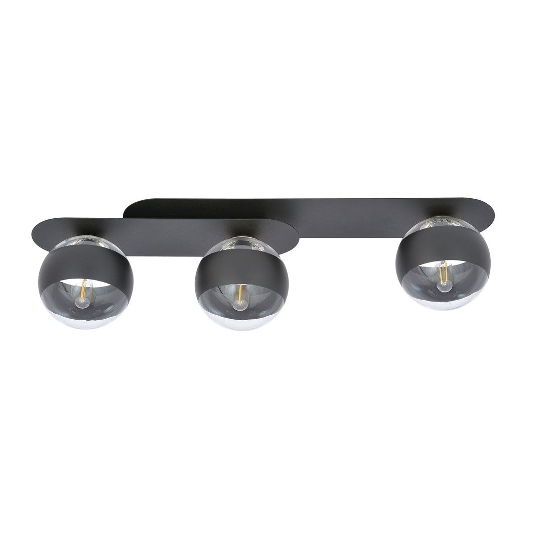 Lampa sufitowa  PLAZA Czarny 1121/3 - 1121/3