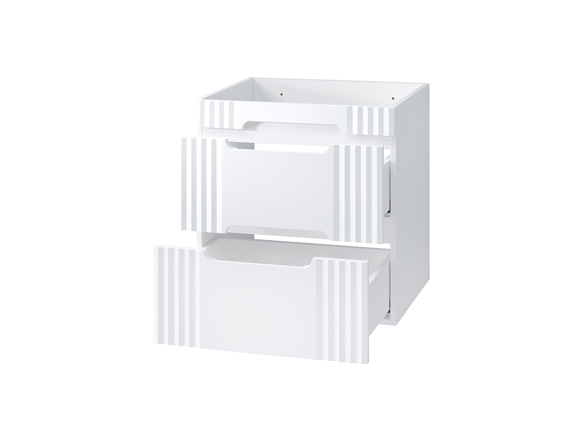 Szafka FIJI biała 62x60x46cm - FIJI_WHITE_82-60-D-2S