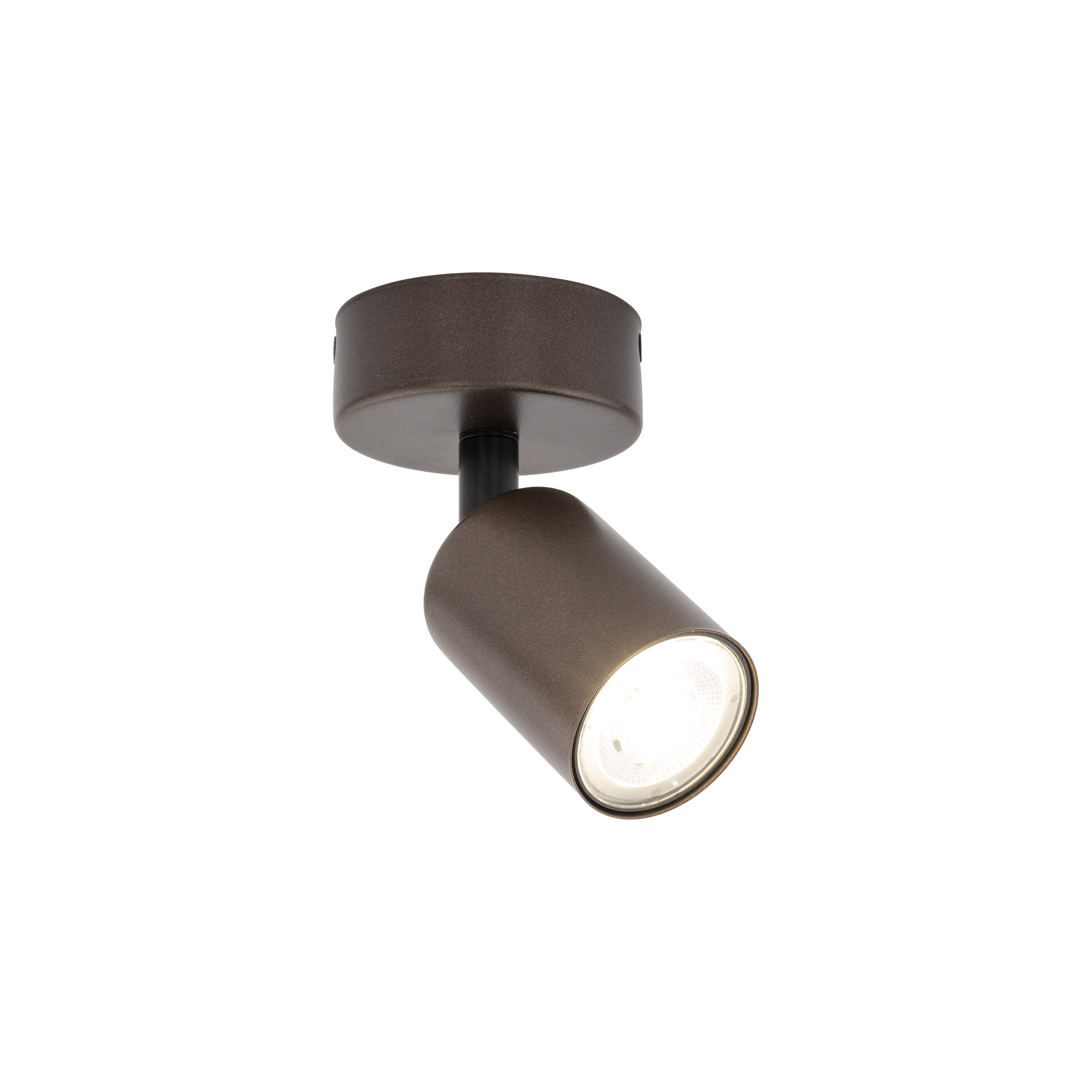Lampa sufitowa / Kinkiet TOP brązowy regulowany 15x12cm - TK_5957