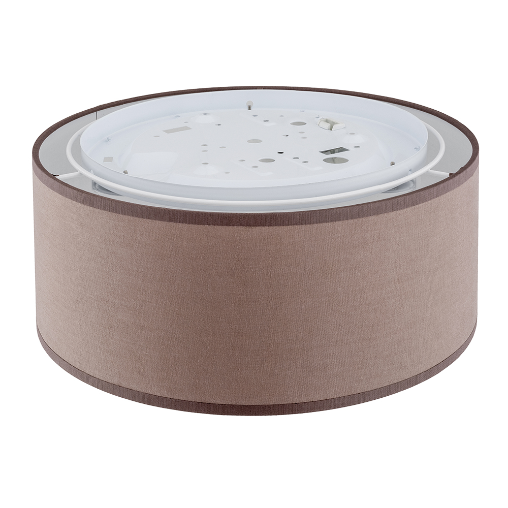 Lampa sufitowa RONDO kremowa okrągła 50x13cm - TK_3337