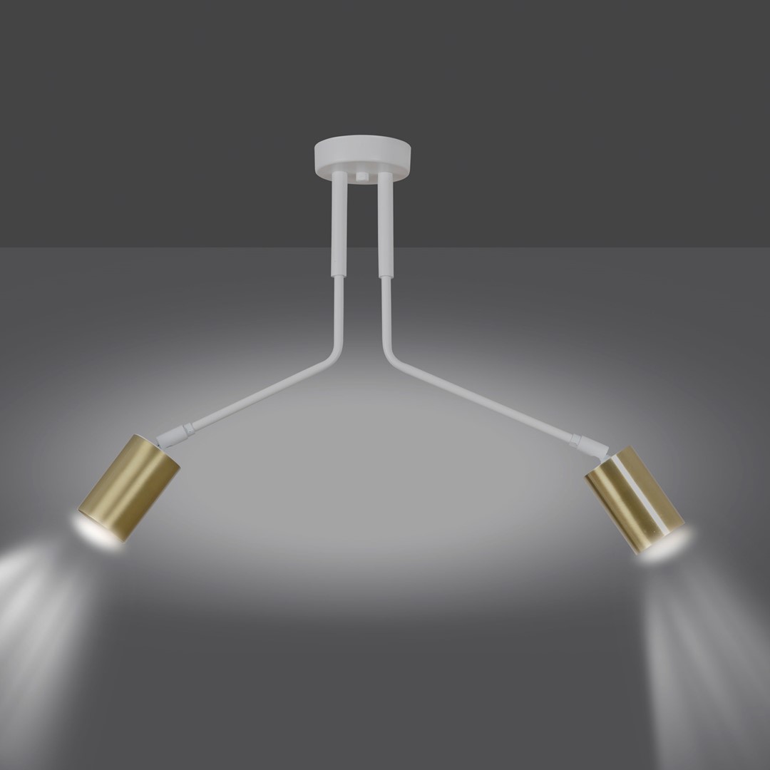 Lampa sufitowa VERNO Biały 656/2 - 656/2