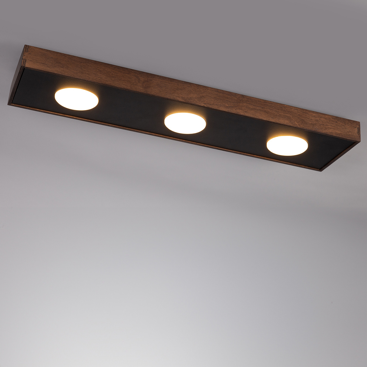 DALIA 3 plafon czarny/brąz - SI_41003