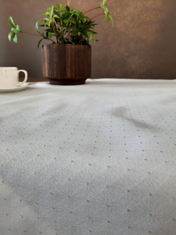 OBRUS ELLEN 145 X 280 CM BIAŁY - EU_391220
