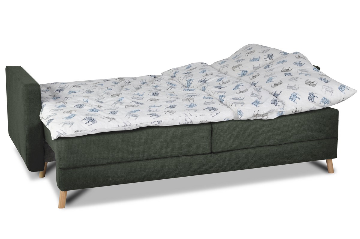 Sofa Scandi zielona MEBLEX - SCANDINEW-AUSTIN13GREEN