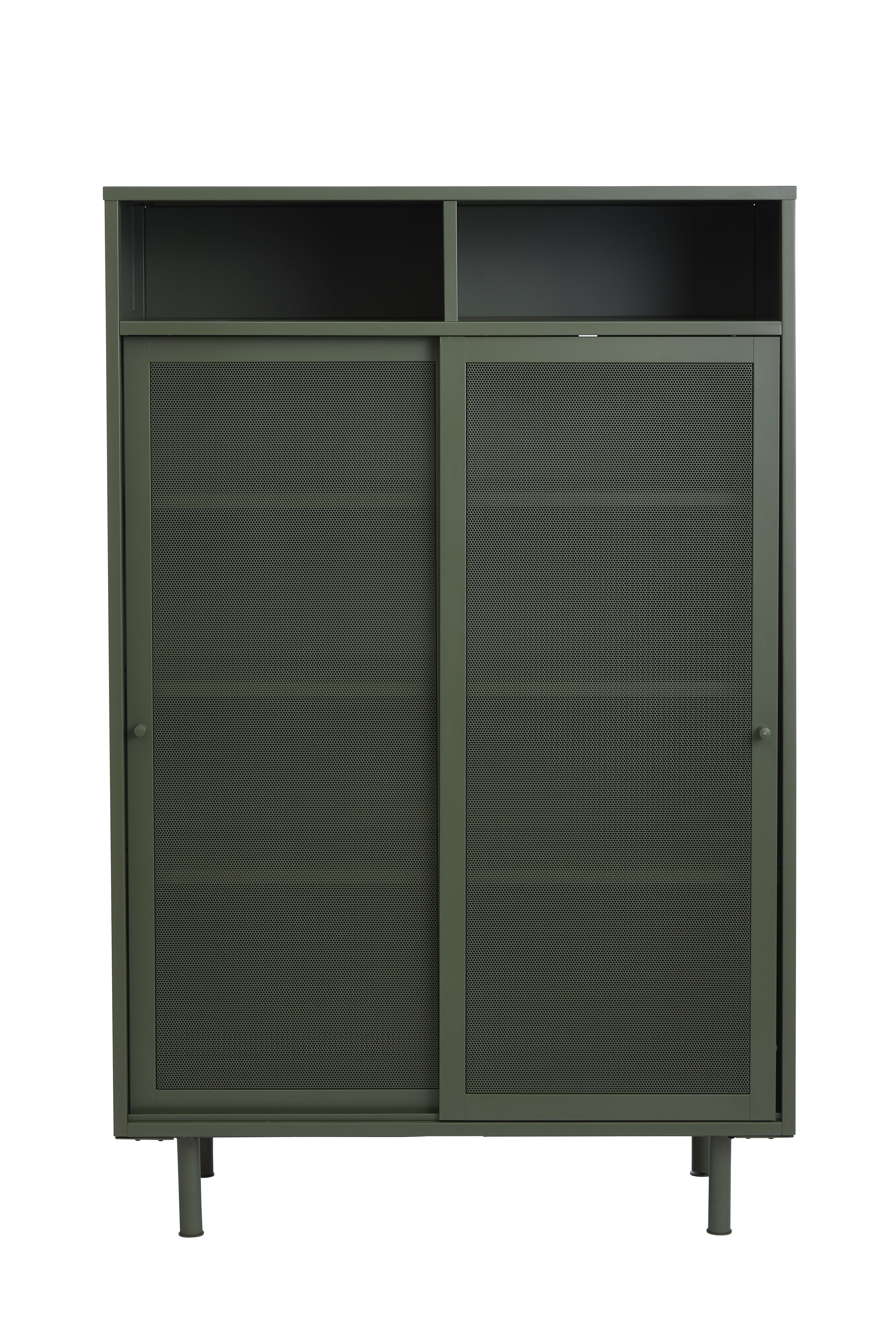 Komoda wysoka VEEP 2-drzwiowa - zielona - UN_50230000