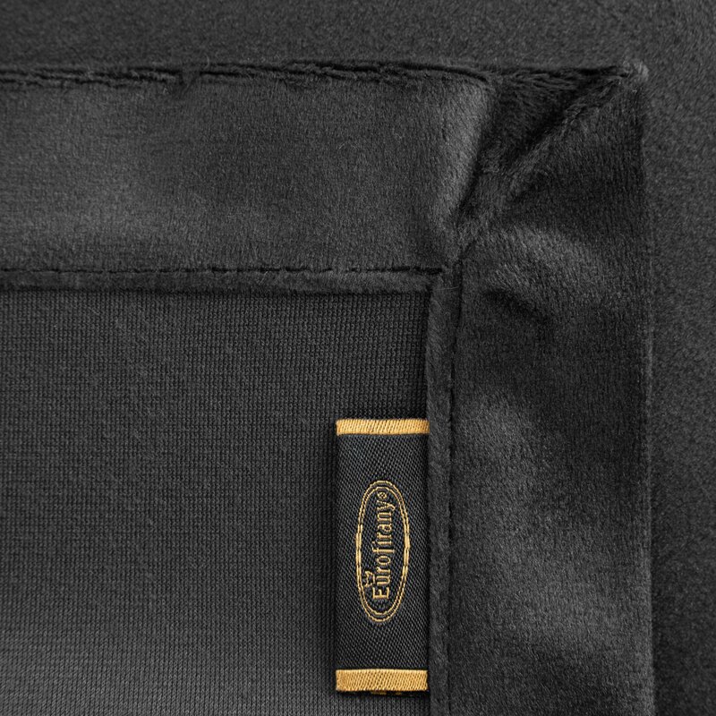 OBRUS MELINDA 140 X 220 CM CZARNY - EU_452202