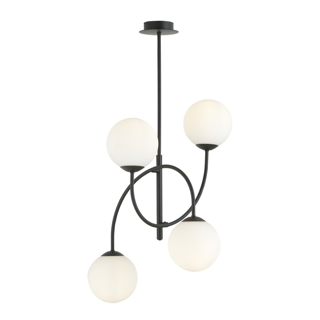 Żyrandol ARCHI Czarny 1288/4B - 1288/4B