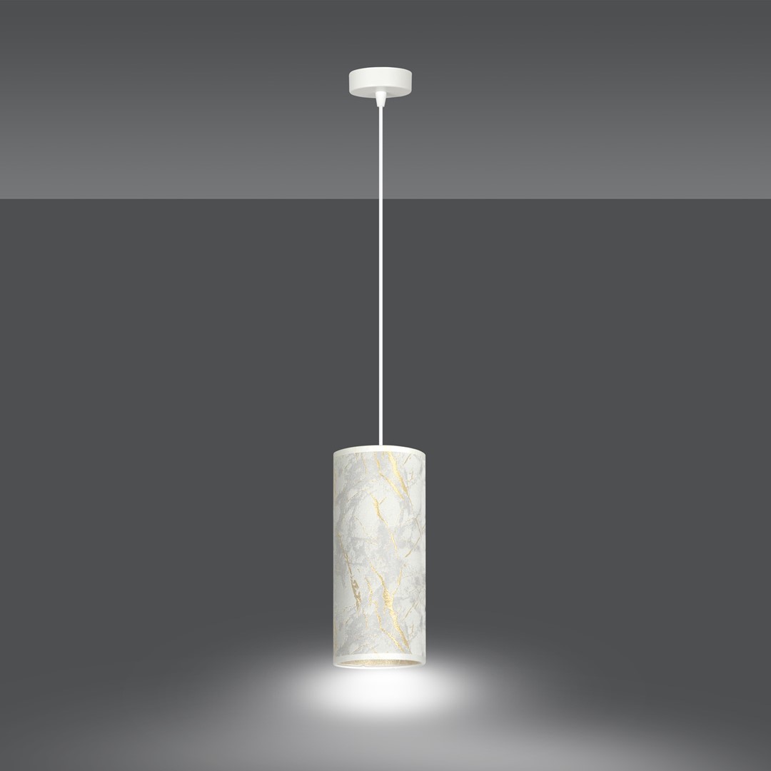 Lampa wisząca KARLI Biały 1057/1 - 1057/1