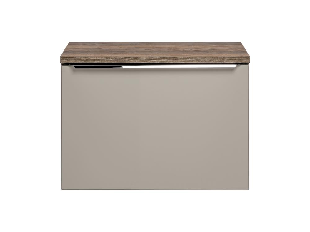 Szafka łazienkowa pod umywalkę SANTA FE beżowa 60x46cm - SANTA_FE_TAUPE_82-60-B-2S