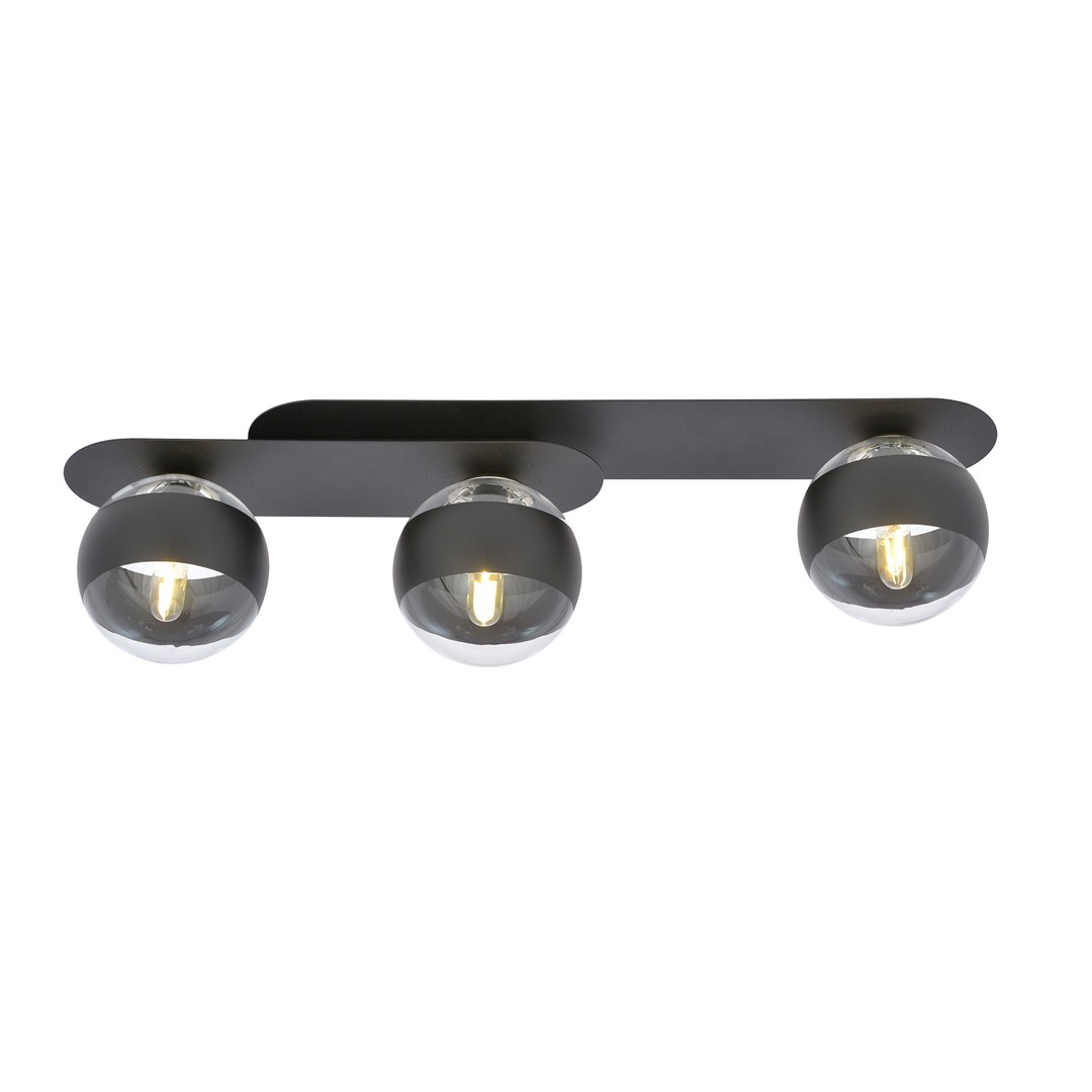 Lampa sufitowa  PLAZA Czarny 1121/3