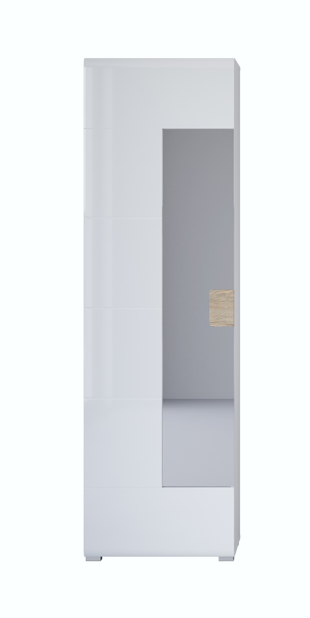 Szafa 1-drzwiowa na buty Toledo 61x37x204 cm biała