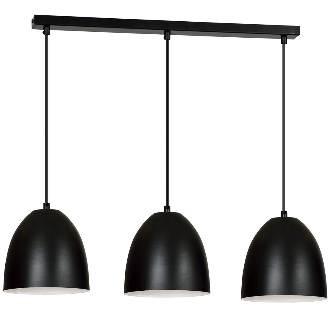 Lampa wisząca LENOX Czarny/Biały 391/3