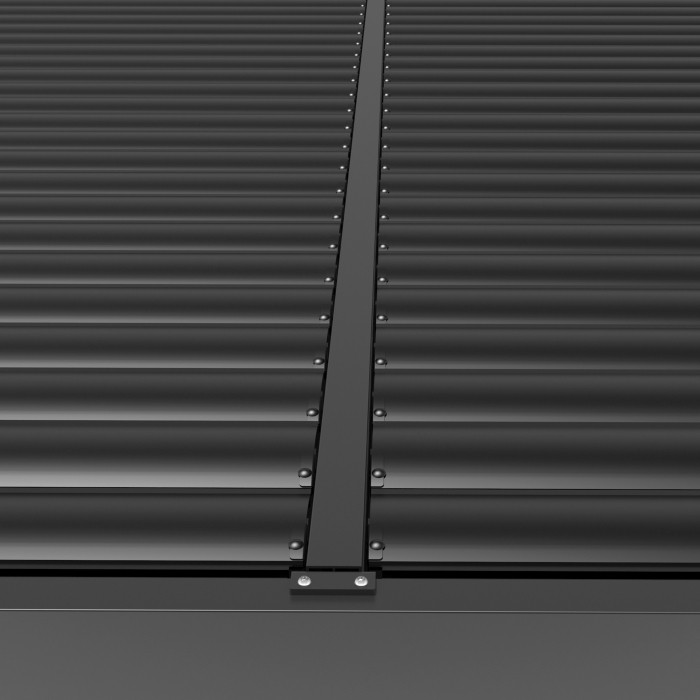 Pergola LUXE 3x4m antracyt z LED - MI_5908227364804