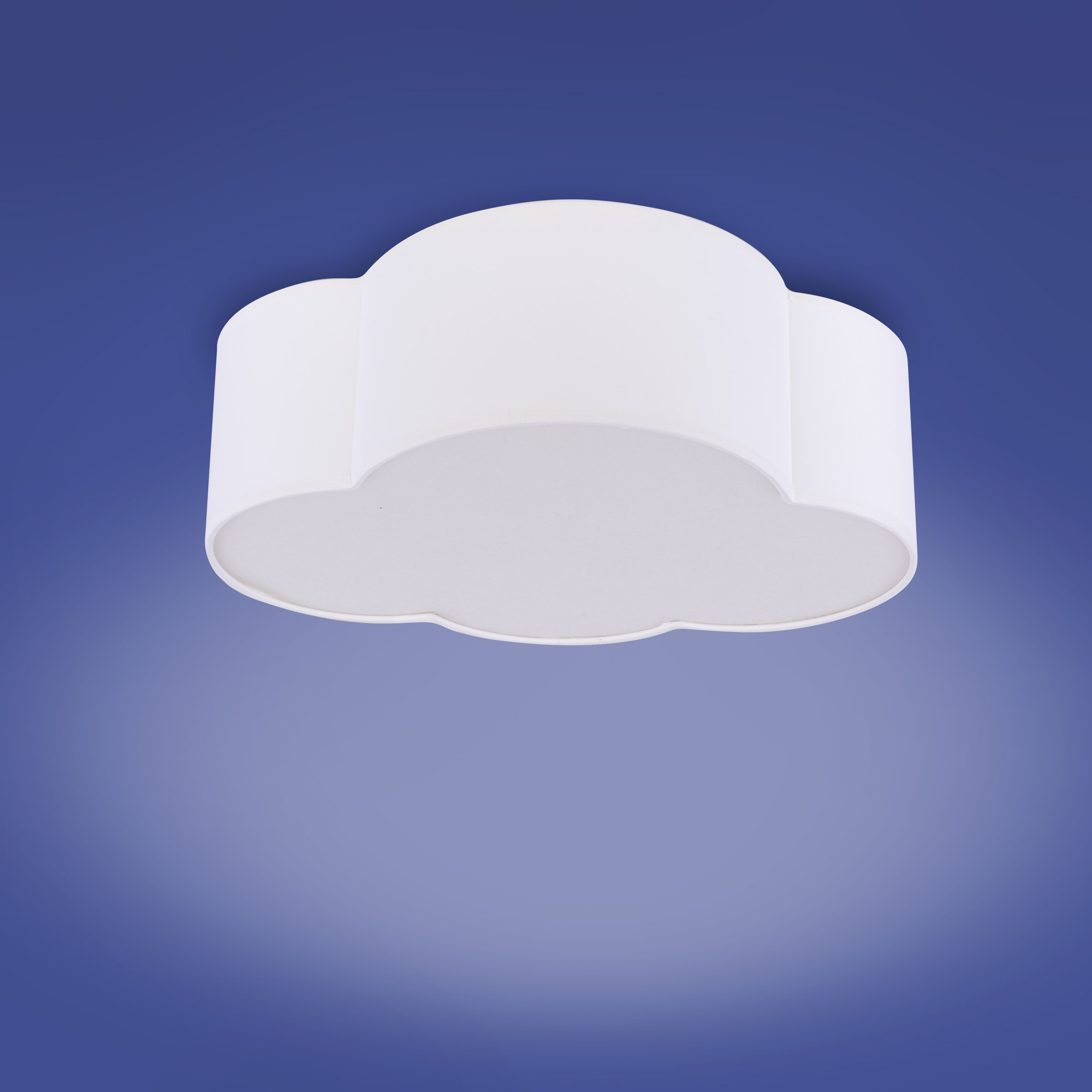 Plafon / Kinkiet CLOUD biały z tkaniny w kształcie chmury 41x31x13cm - TK_4228
