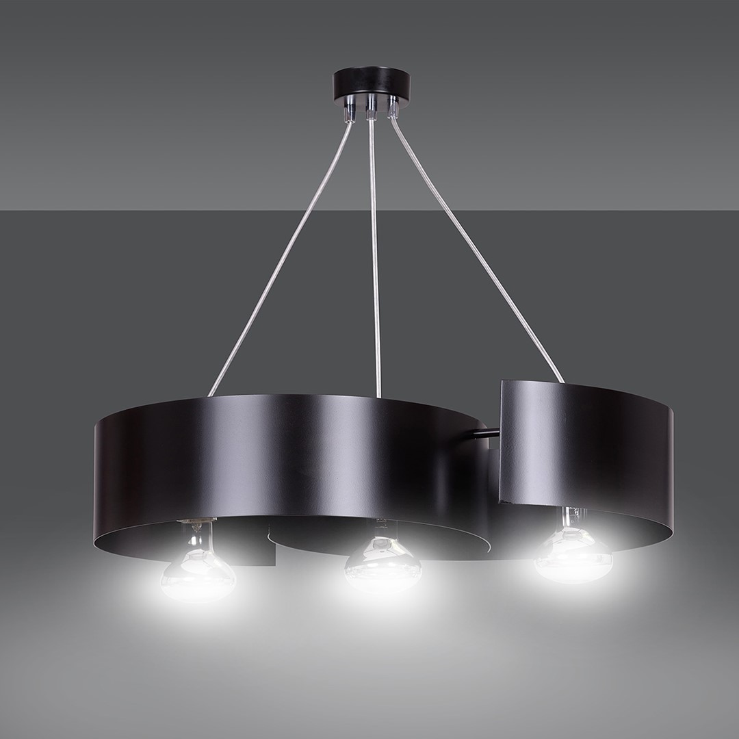 Lampa wisząca VIXON Czarny 284/3 - 284/3