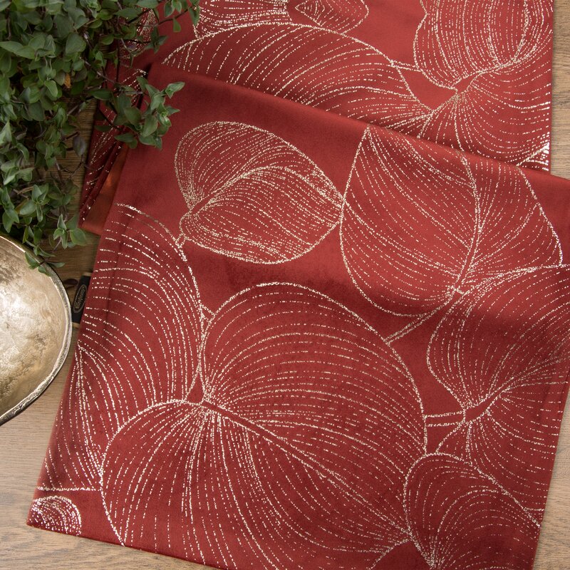 OBRUS BLINK 16 35 X 220 CM CEGLASTY - EU_390177