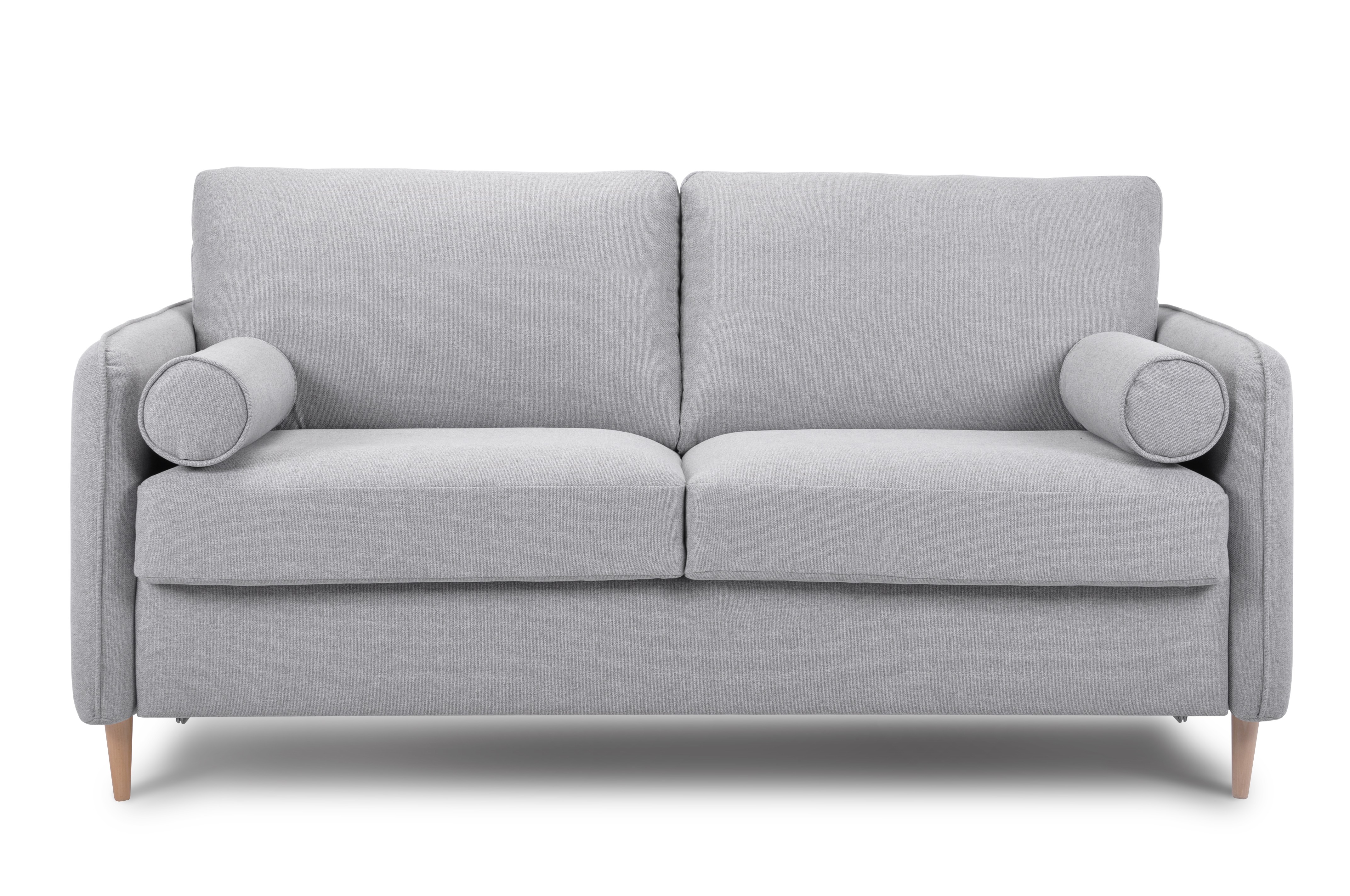 Sofa rozkładana Compact szara MEBLEX - COMPACT-AUSTIN18GREY