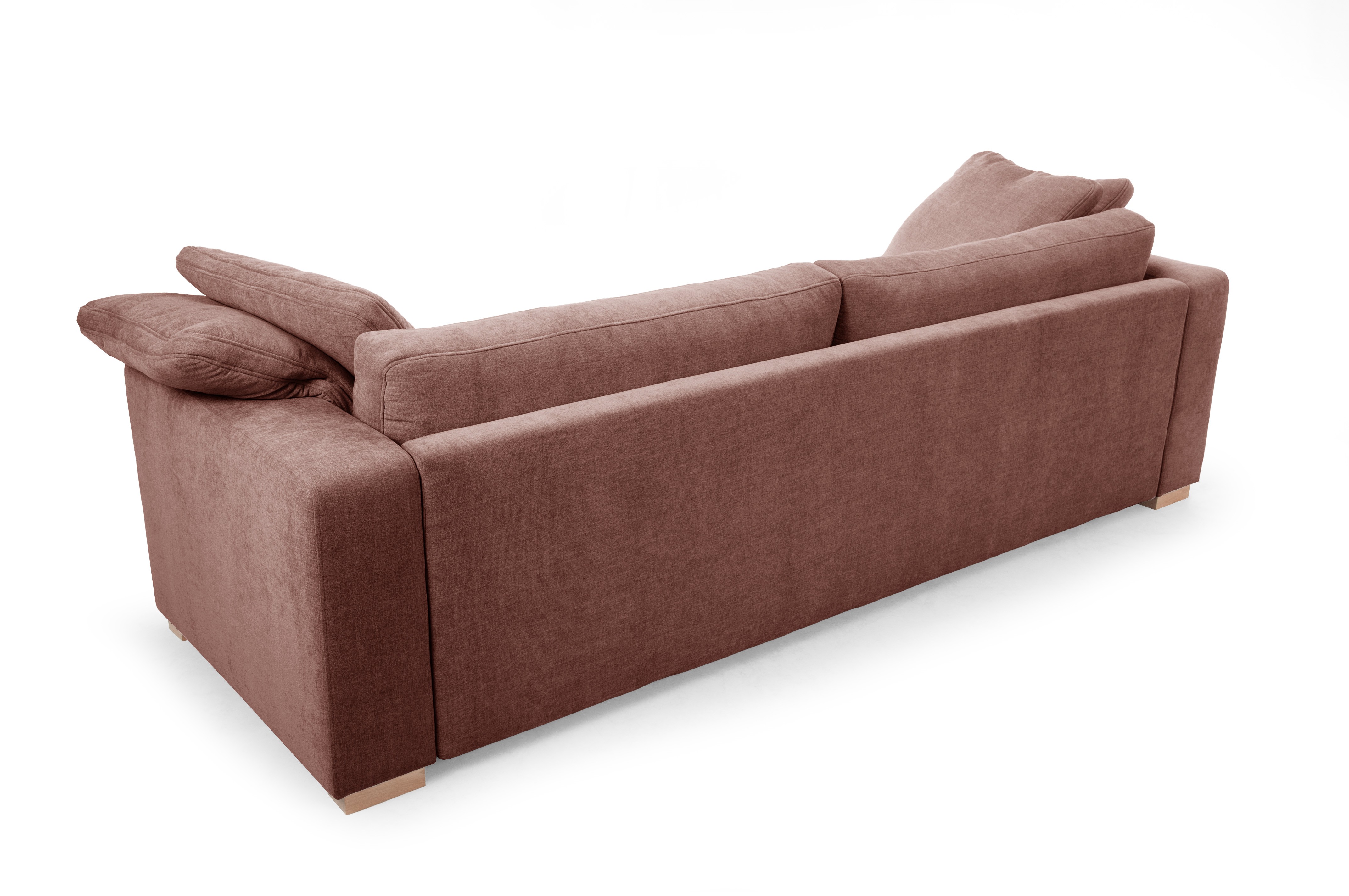 Sofa rozkładana Macaroni koralowa MEBLEX - MACARONI-CITY64CORAL