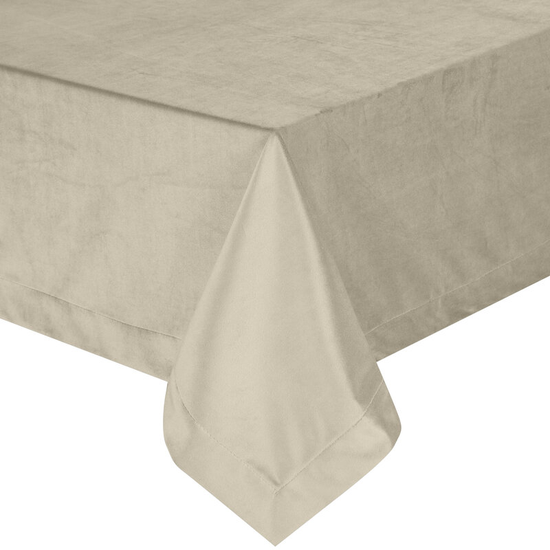 OBRUS MELINDA 140 X 220 CM BEŻOWY - EU_452212