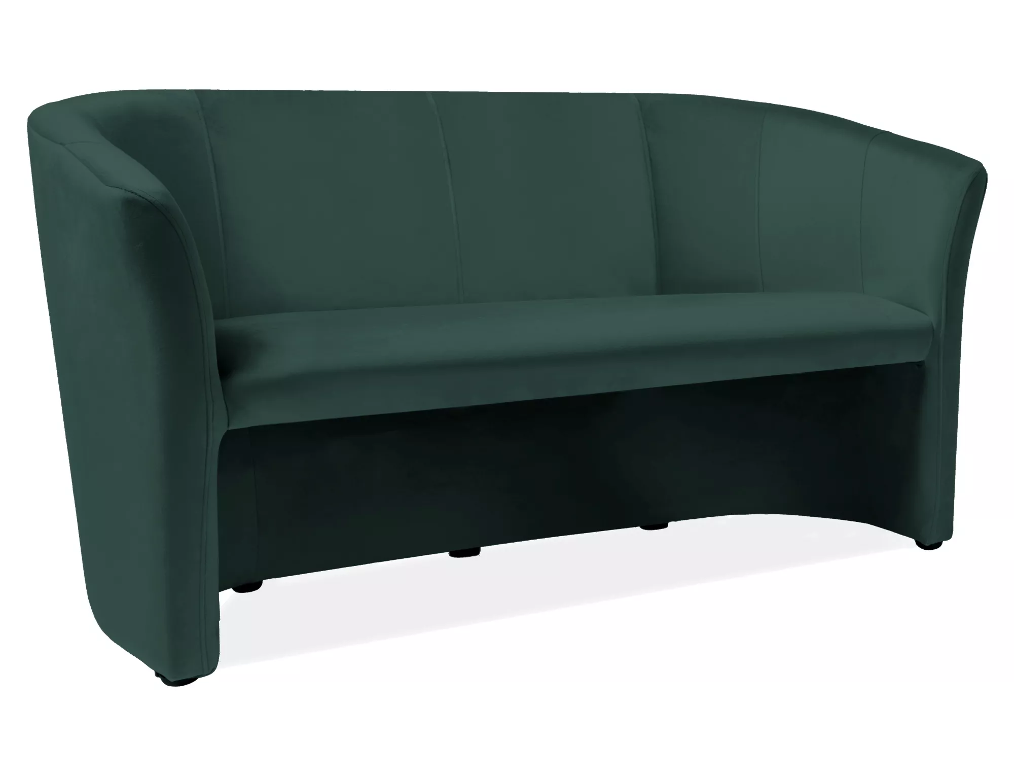 Sofa trzyosobowa TM-3 Velvet zielony - TM3V78