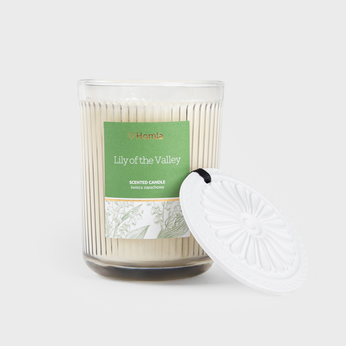 Świeca zapachowa z zawieszką BRISE Lily of the Valley 230 g