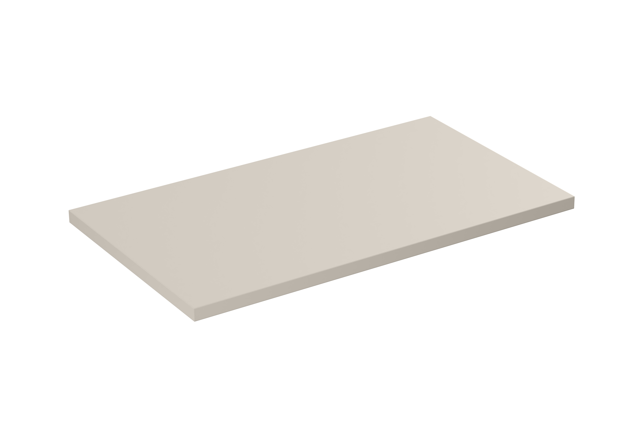 Blat łazienkowy 80cm ADEL CASHMERE, kremowy