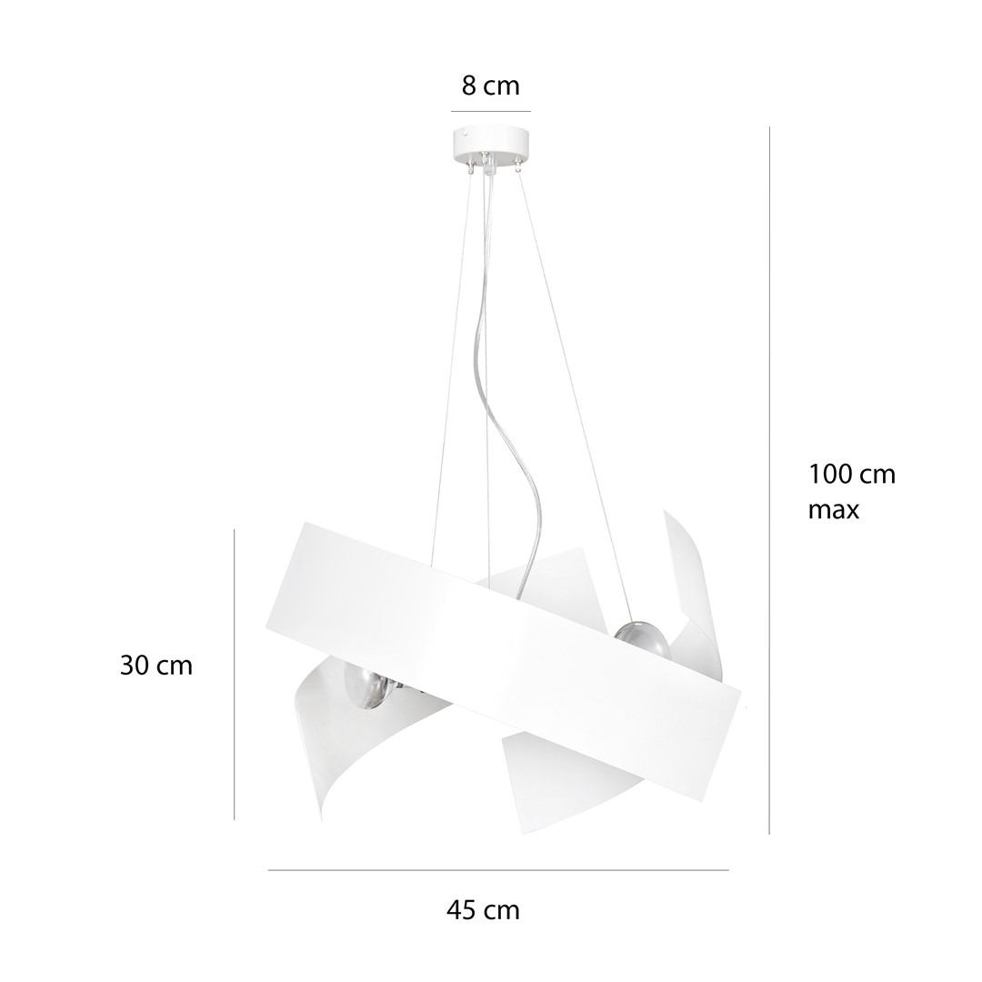 Lampa wisząca MODO Biały 585/1 - 585/1