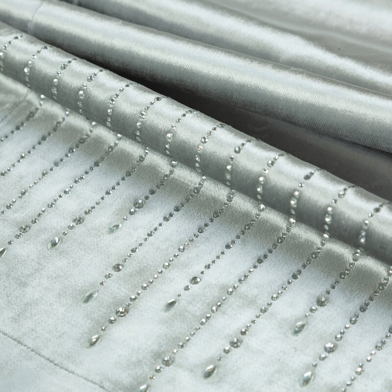 OBRUS ROYAL 3 35 X 220 CM SREBRNY - EU_390333