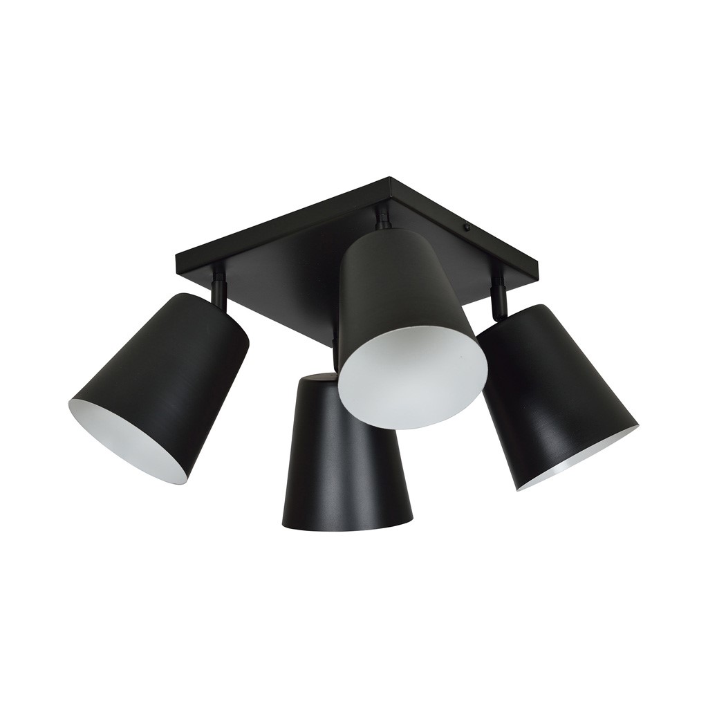 Lampa wisząca PRISM Czarny/Biały 385/4